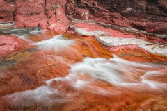 Canada 2016, Waterton Lakes, Red rock Canyon