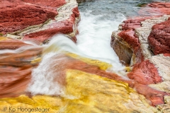 Canada 2016  Waterton Lakes, Red rock Canyon