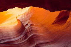Panorama Antelope Canyon Utah Verenigde Staten