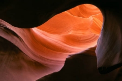 Panorama Antelope Canyon Utah Verenigde Staten