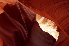 Panorama Antelope Canyon Utah Verenigde Staten
